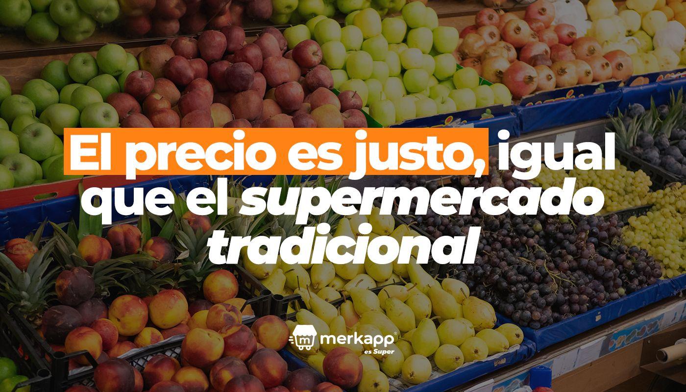Imagen promocional: El precio es justo, igual que el supermercado tradicional